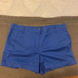 J. Crew Blue Chino Shorts